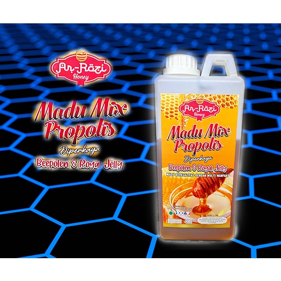 

Madu Super Hutan Kalimantan Mix Propolis 1kg Ar-Rozi ( Sistem Imun )