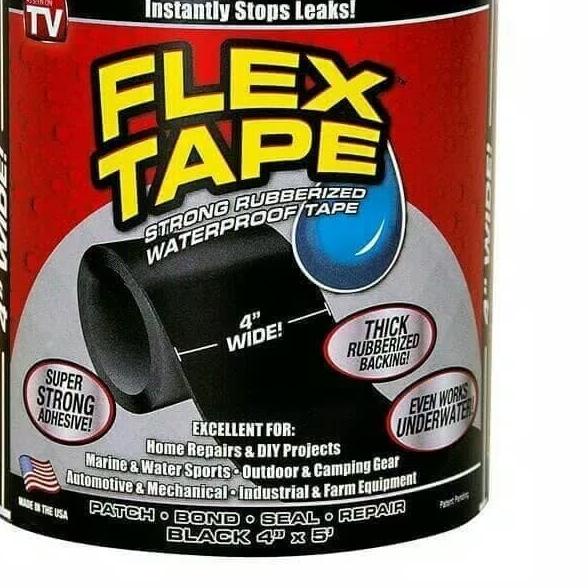 

❅ LEM Isolasi perekat anti bocor extra kuat cepat flex tape pipa aqua ♠