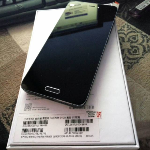 Xiaomi mi5c 3/64gb second berkualitas