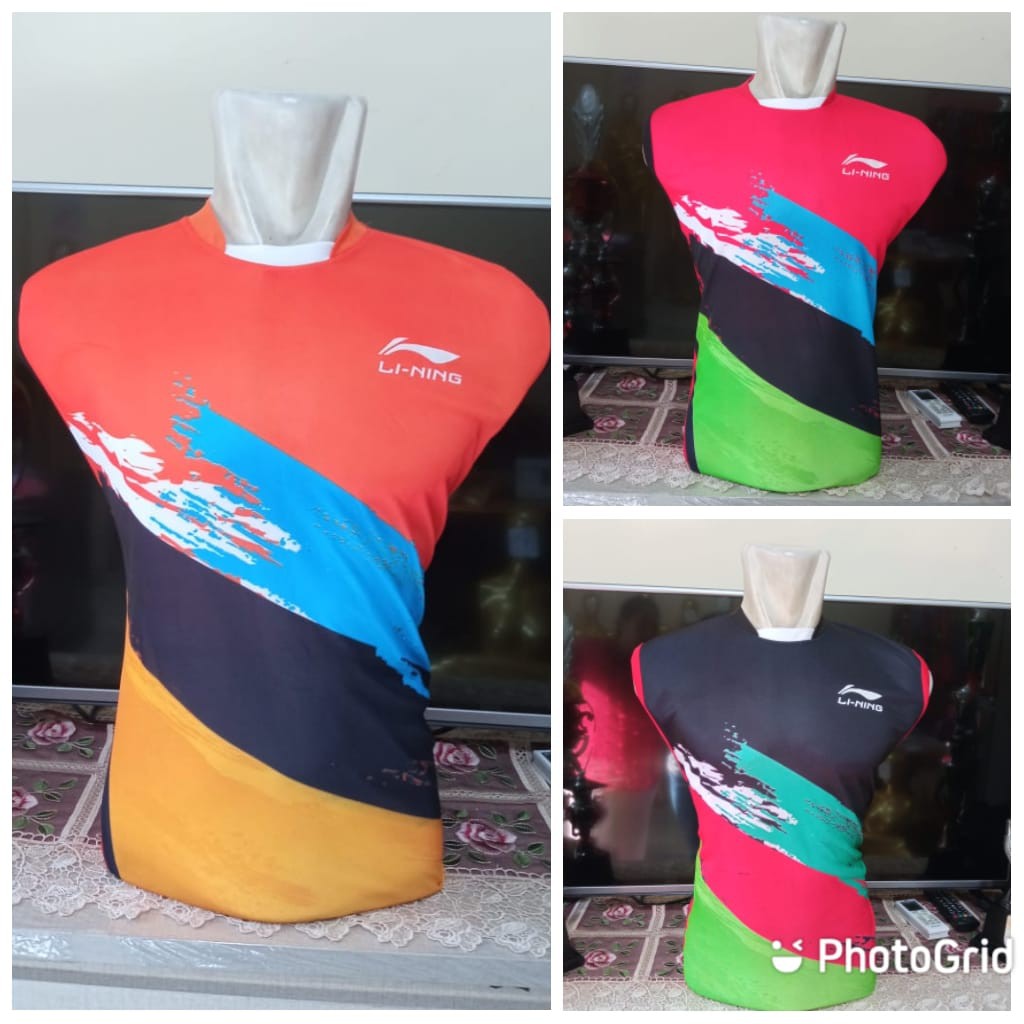 Singlet lining baju badminton printing singlet badminton