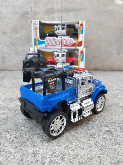 RC CAR JEEP POLICE EDUKASI MAINAN MOBIL REMOTE CONTROL ANAK EDUKATIF