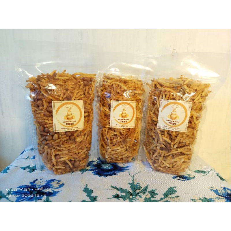 

kentang mustofa 200 gr/pencok kentang betawi/lauk praktis bebas pengawet