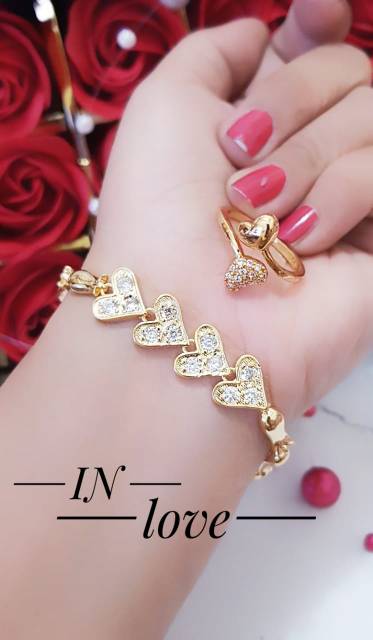 Set kalung gelang cincin 09