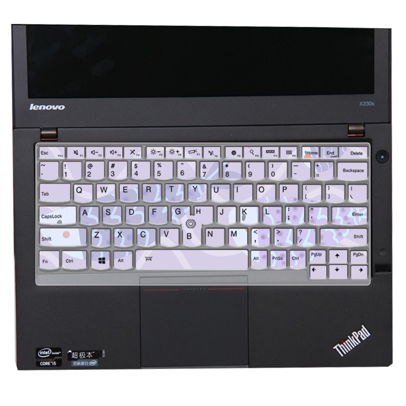 Film Pelindung Debu Keyboard Motif Kartun Bunga Untuk Lenovo THINKPADX230S X230S X240 X240S X250 X260 X280 X380 X90X390