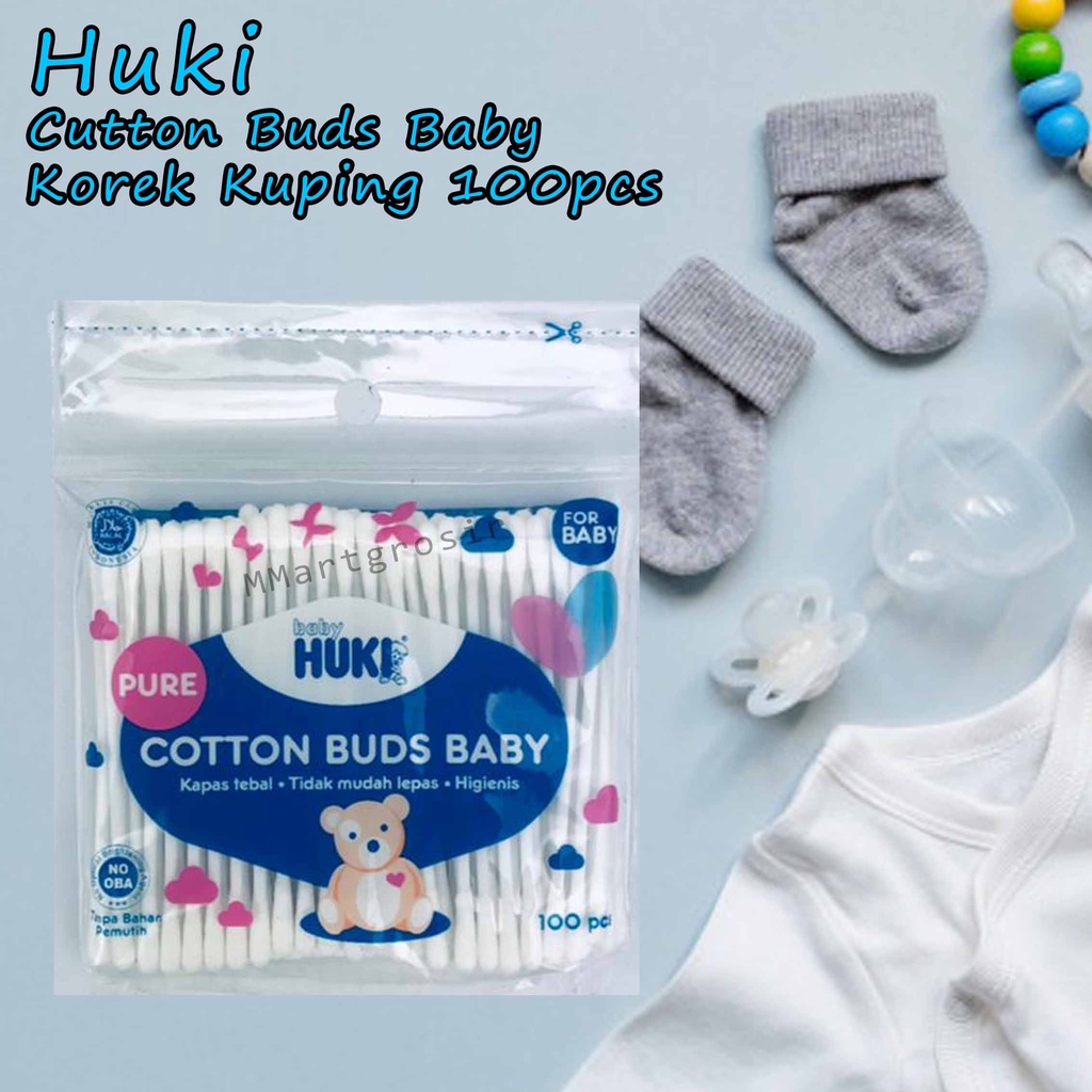 Huki / Cotton Buds Baby / Korek kuping / CI0081 / 100 pcs