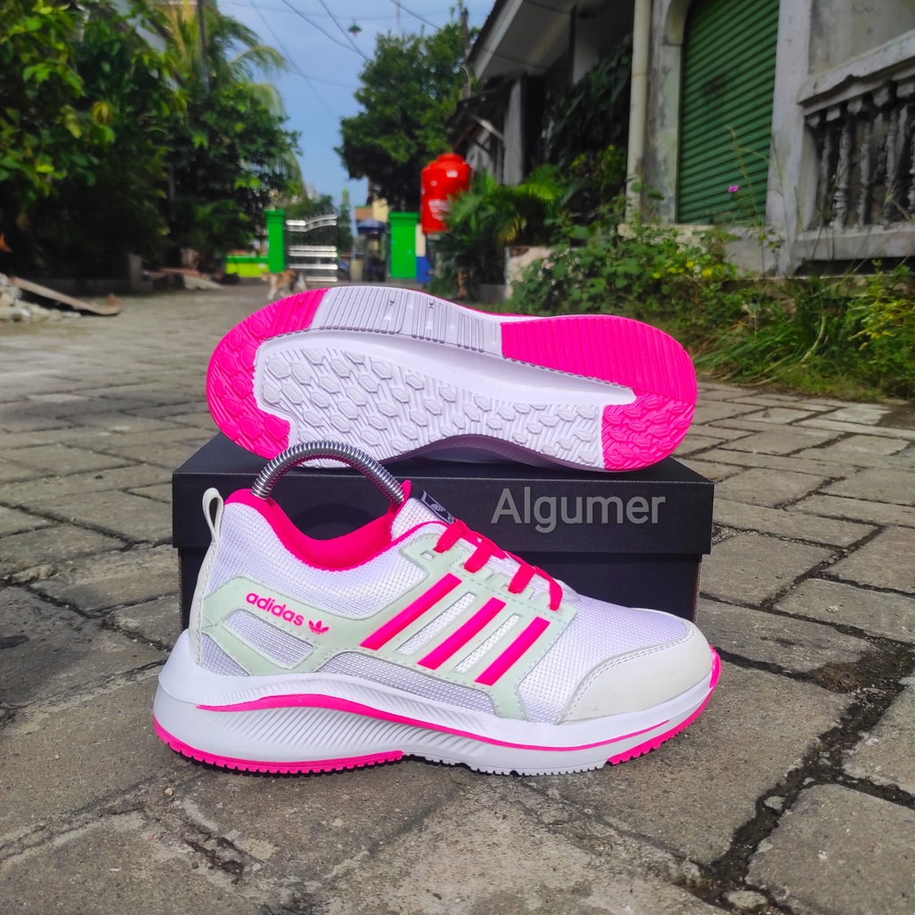 SEPATU WANITA ADIDA NEO SPORT, SNEAKERS CEWEK, SEPATU OLAHRAGA WANITA, ENTENG DAN LENTUR, SEPATU SENAM, SEPATU LARI, SEPATU OLAHRAGA