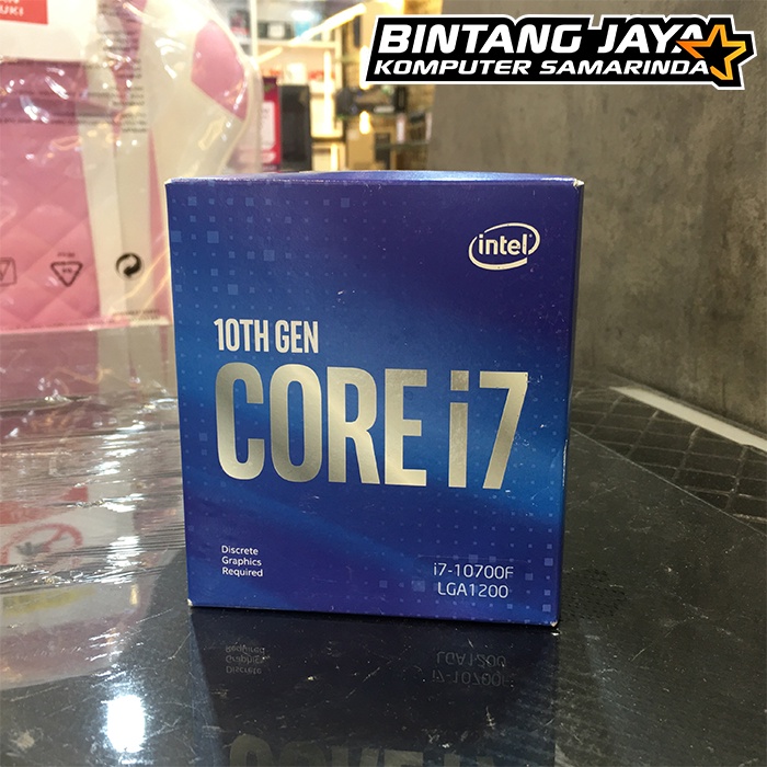 Processor Intel Core i7-10700F / LGA 1200 / Gen 10 / 8 Core, 16 Threads