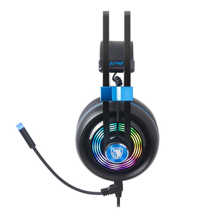 Sades Armor RGB Realtek USB 7.1 Audio Gaming Headset