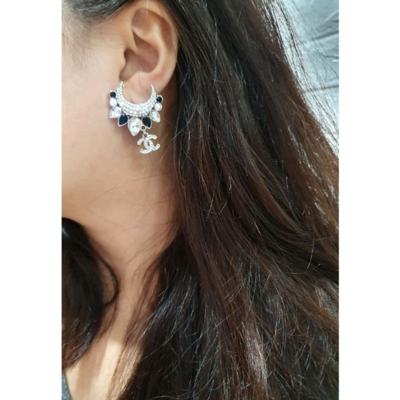 Anting Silver925 Perak Mata kilau Anti Karat anti alergi anting Zircone premium berlian kilap N-216