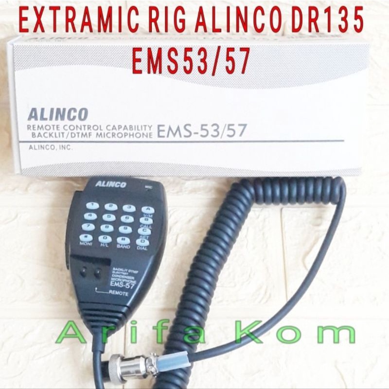 EXTRAMIC ALINCO EMS-57 MURAH EXTRA MIC ALINCO DR-135 MURAH - MIC HAND DR-135 EMS-57 EXTRAMIC DR-135
