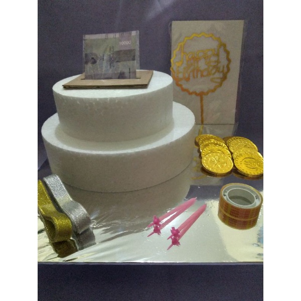 Bahan Money Cake / Peralatan Money Cake / Money Cake Pullout / Money cake / Snack Tower