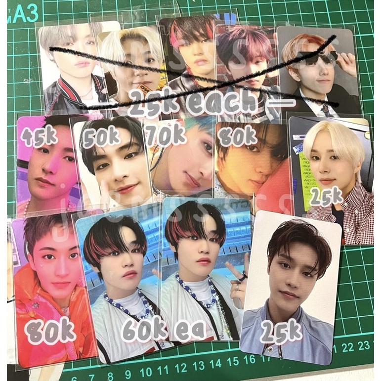 nct dream wayv nct 2021 universe taeil pb photobook chenle mark ld lucky draw glitch mode r2 jungwoo