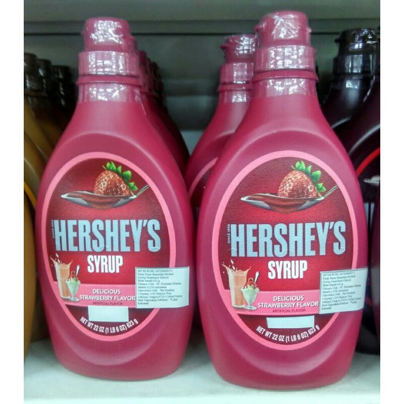 

HERSHEY'S SYRUP STRAWBERRY 623 GRAM