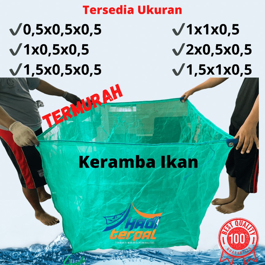 keramba ikan / hapa tanjaran ikan