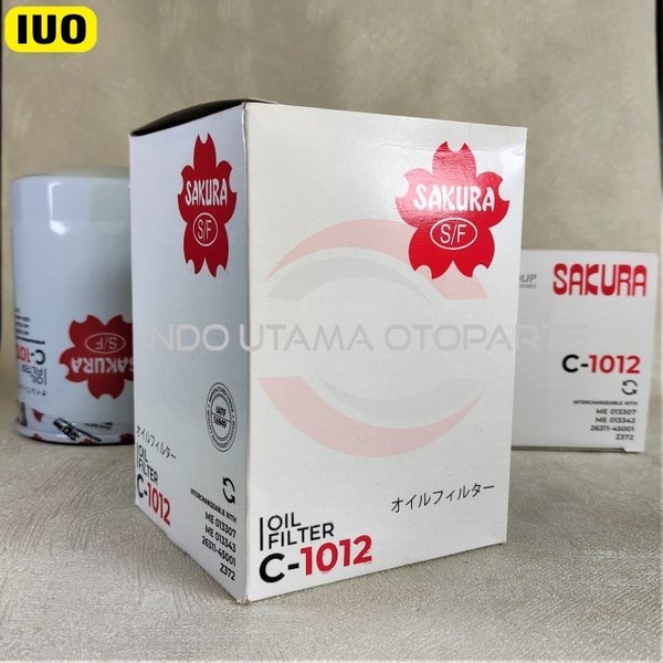 Filter Oli Mitsubishi Canter Ps110 Ps125 Ps136 Turbo SAKURA C-1012