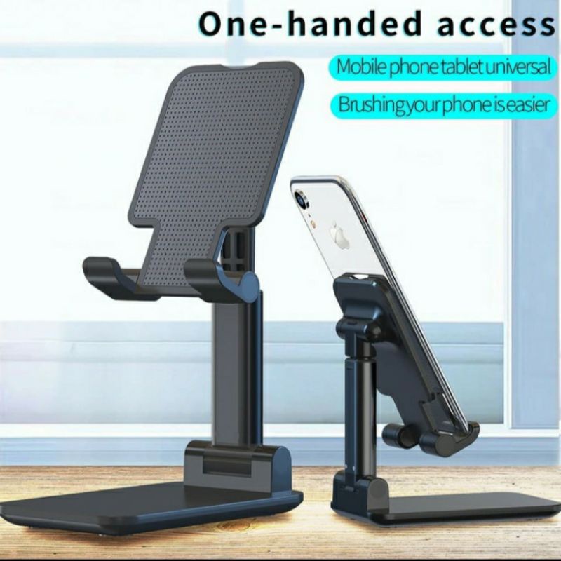 Folding Desktop phone stand holder handphone dudukan HP