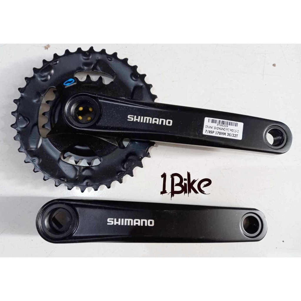 Crank Shimano FC M315-2 36-22T 170 mm