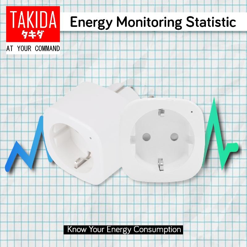 Himel SMART PLUG Indonesia Smart PLUG WiFi Wireless Colokan IoT Smart Home Colokan Pintar Plug