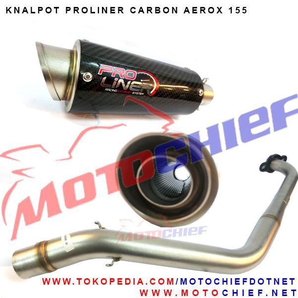 ✋Terbaik☘ Knalpot Proliner Yamaha Aerox 155 Carbon ~