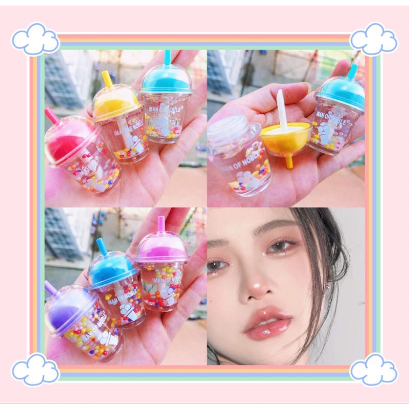 PROMO ECER!!!LIP OIL COLOR NEW IMAN OF NOBLE 7070C