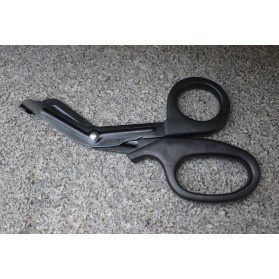 

Gunting kabel Survival Serrated Scissor Emergency Outdoor Tool - Black
