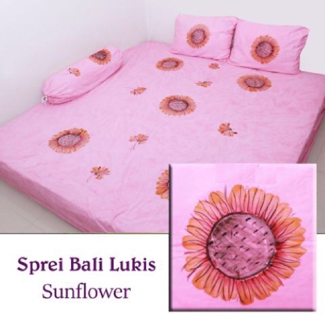 

Sprei lukis bali motif matahari