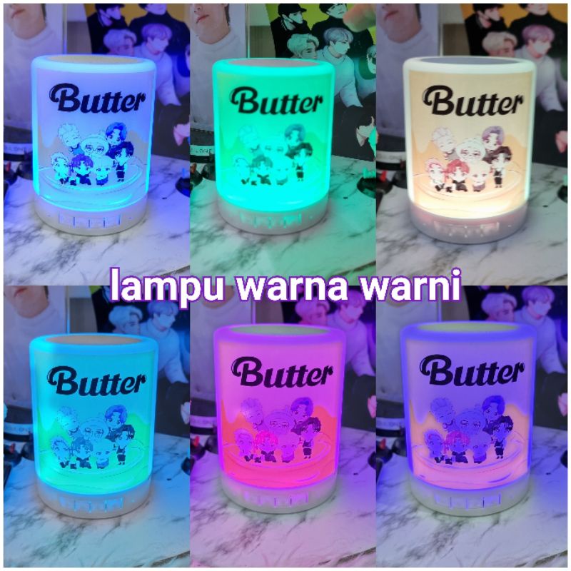 Lampu Speaker BTS / Speaker Bluetooth / Lampu BTS