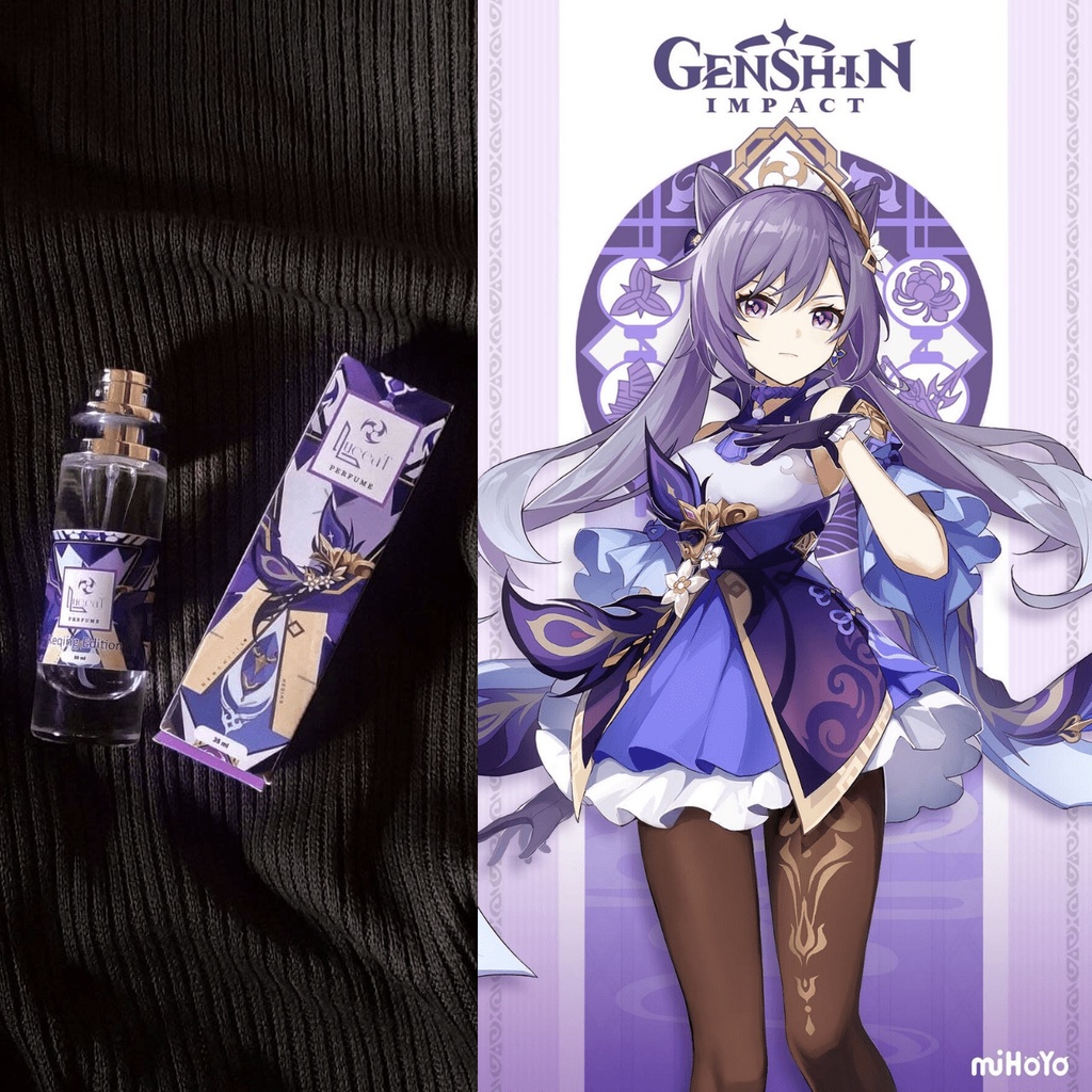 PREMIUM PARFUM KEQING GENSHIN IMPACT - CUSTOM CHARACTER GAME GI - LIMITED STOCK - WANGI BANGET