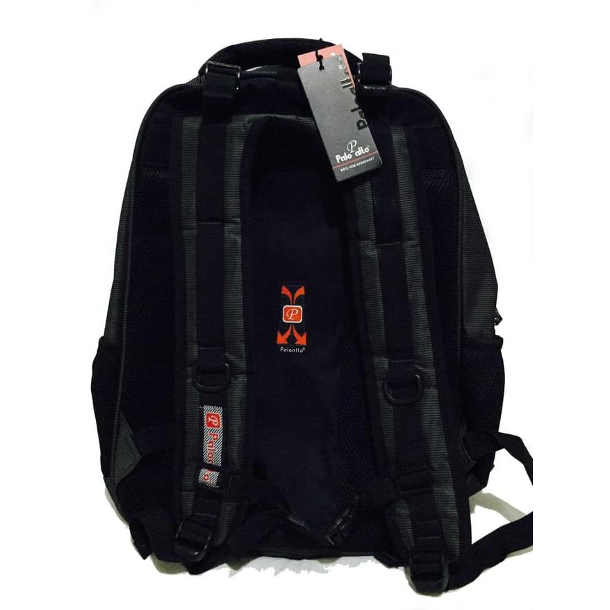 (TERMURAH) Tas Ransel Pria Laptop Anak Sekolah Polo Merk Palo Alto Backpack ORI :