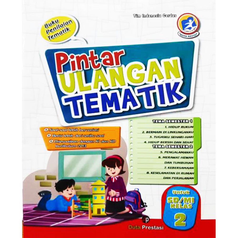 Jual Buku Pintar Ulangan Tematik Sd Mi Kelas 2 Duta Prestasi Indonesia