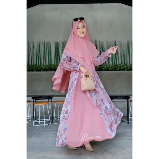 gamis syar'i dress muslimah terbaru/Alana Mauza