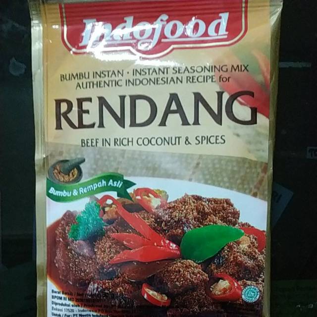 

Indofood racik bumbu rendang 80 gr