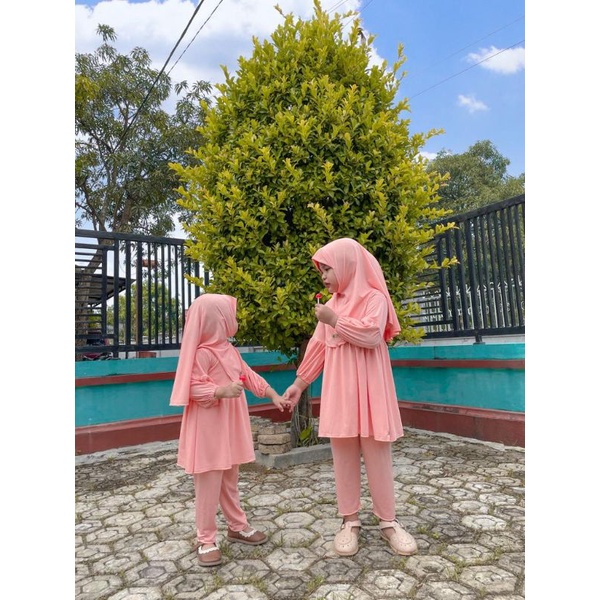 GAMIS ANAK SHERYL/ONE SET  ORI DESMONDA HIJAB