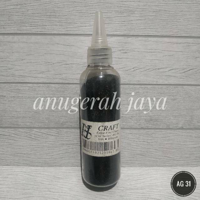 

Glitter Bubuk Hitam AG-31