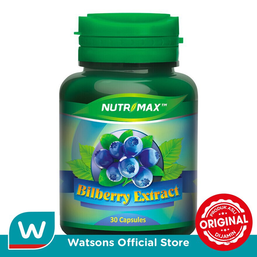 Nutrimax Bilberry 30'S