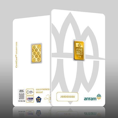 Logam Mulia ANTAM - 2 gram - ANTAM PRESS