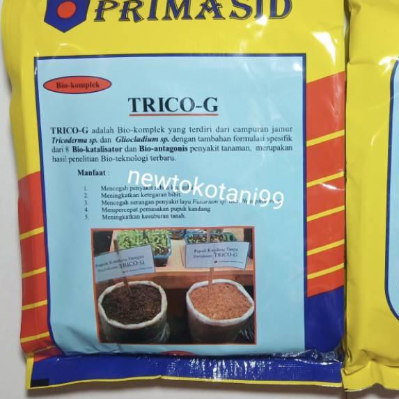 

Terbaru Trierma TRICO G 500 gram fungisida biologis 500g dari primasid... ...