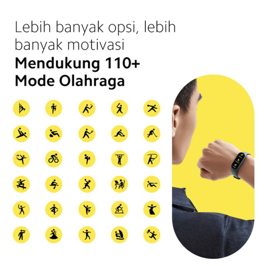 Xiaomi Mi Band 8 Smart Band 1.62&quot; AMOLED Display Garansi Resmi