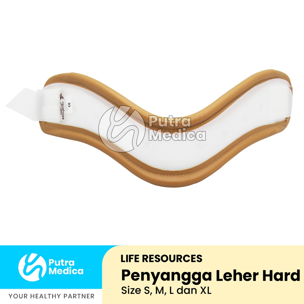 Life Resources Penyangga Leher Cedera Hard / Alat Penopang Leher Kaku