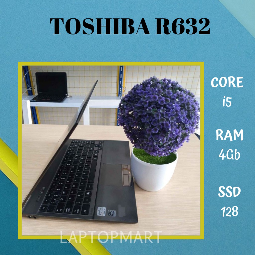 Diskon laptop Toshiba Dynabook R632 Superslim Second Mulus Murah