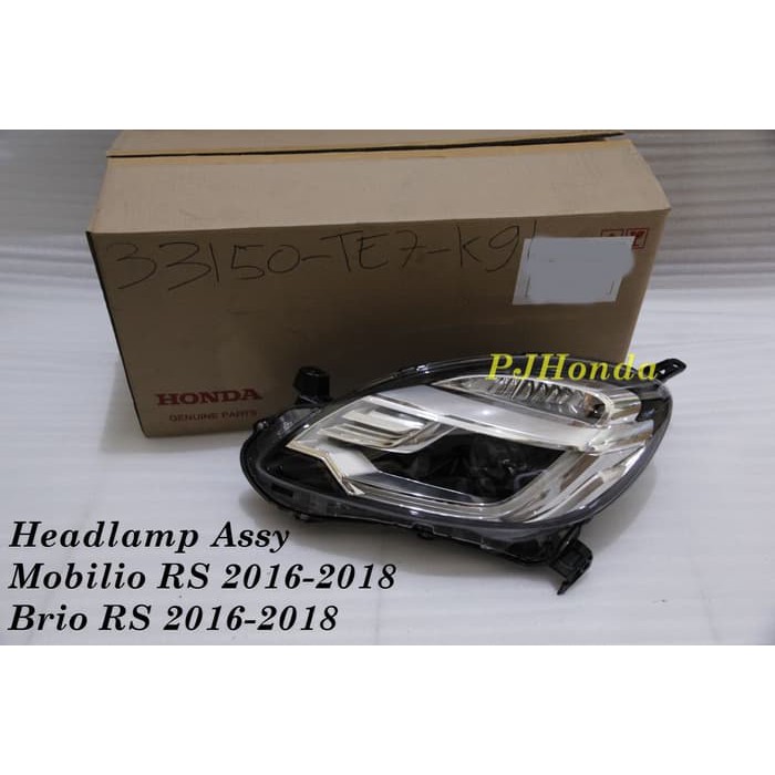 Headlamp Assy / Lampu Depan BRIO MOBILIO RS 2016-2018 .