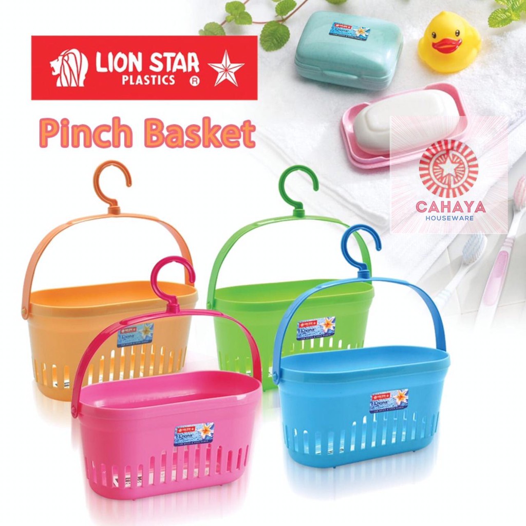  Tempat  Peralatan Mandi  Pinch Basket JB 3 Tempat  Sabun  