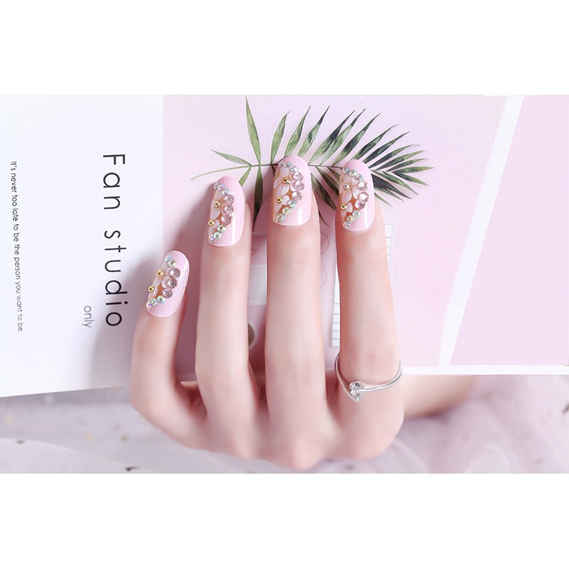 KUKU PALSU FAKE NAILS 3D FOR WEDDING (BOX) KODE AL 290