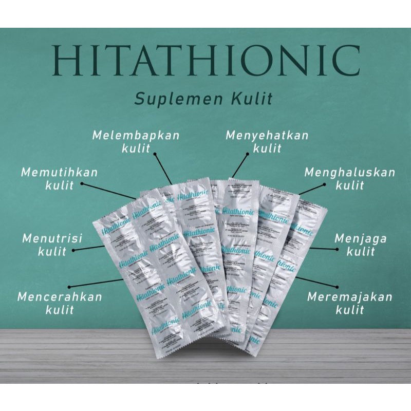 Hitathionic, suplemen pemutih kulit