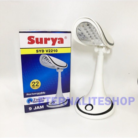 LAMPU BELAJAR EMERGENCY / LAMPU BACA / LAMPU MEJA / SURYA SYD V2210