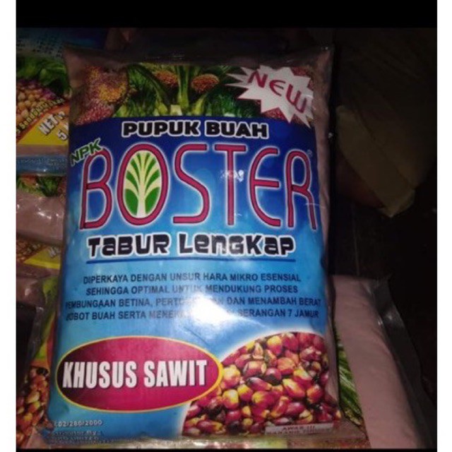 Pupuk Boster Sawit NPK