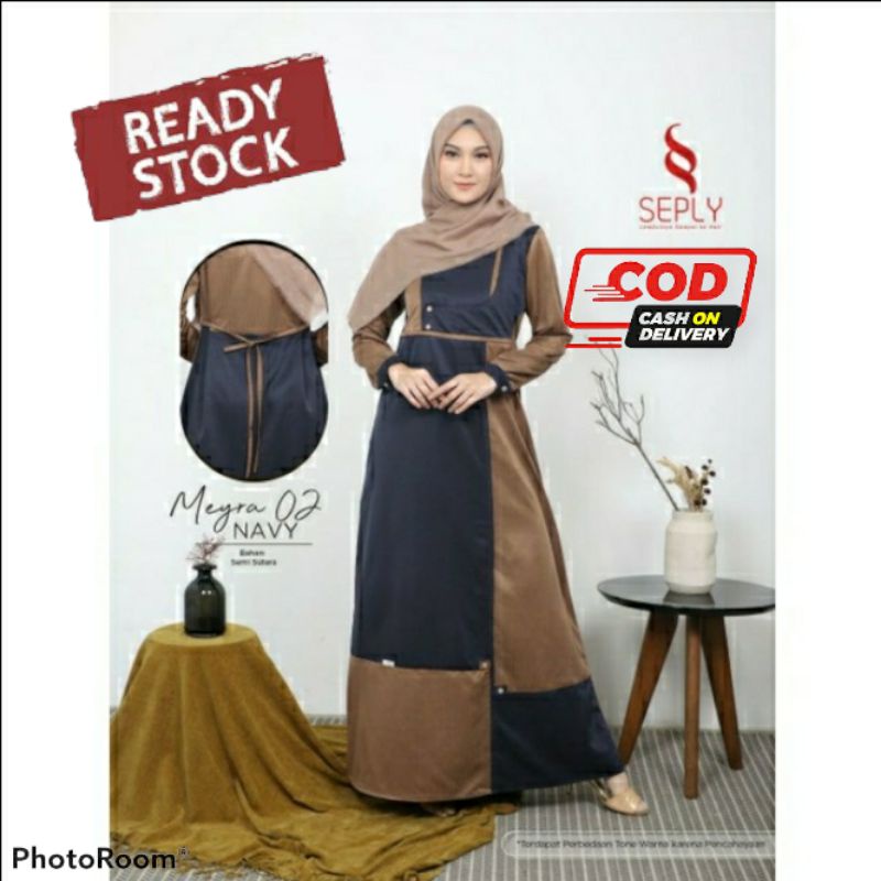 GAMIS MEYRA 02 NAVY  || SEPLY