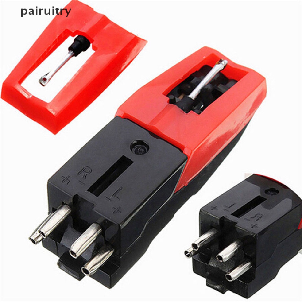 Prt 3pcs Stylus Diamond Untuk LP Record Player Phono Cartridge Keramik PRT