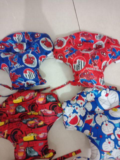 [bisa Cod]promo Murah Set 5in1 Rak Gantung Motif Bunga Tanpa Resleting Kualitas Terbaik Dan Termurah