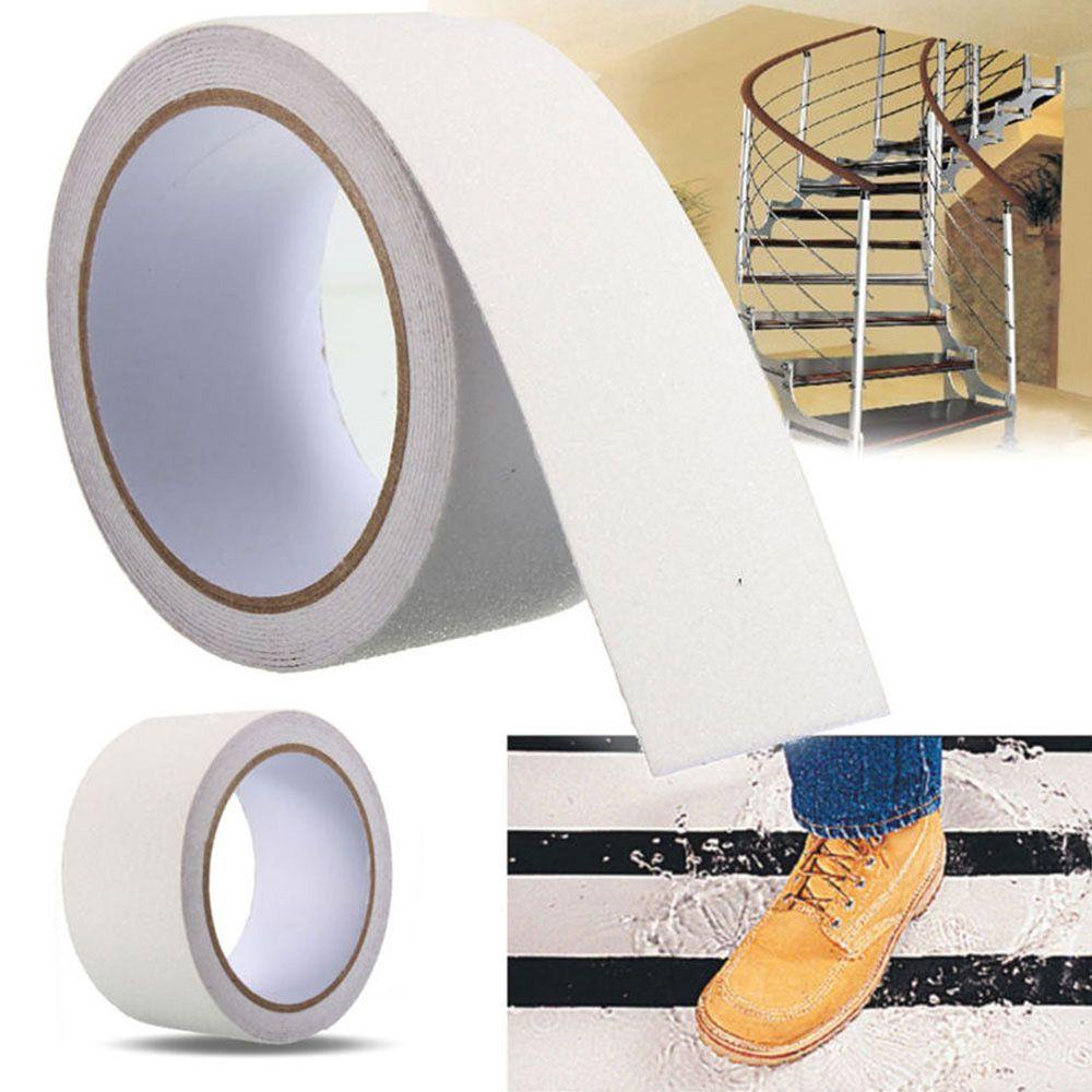 AUGUSTINA Lakban Anti Slip Aman Karet Berbahaya Gesekan Tinggi Perekat Pad Flooring Strips